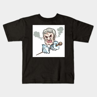 Angry man Kids T-Shirt